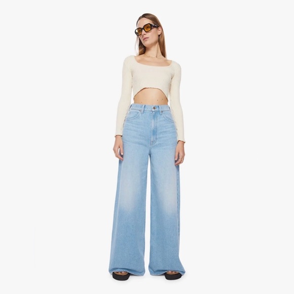 Mother Snacks Sugar Cone Heel jeans. NWT